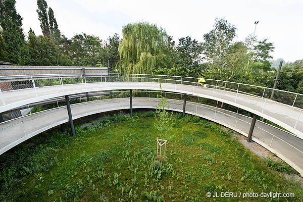 Passerelles Parkbos à Gand
Zoé Borluutbrug